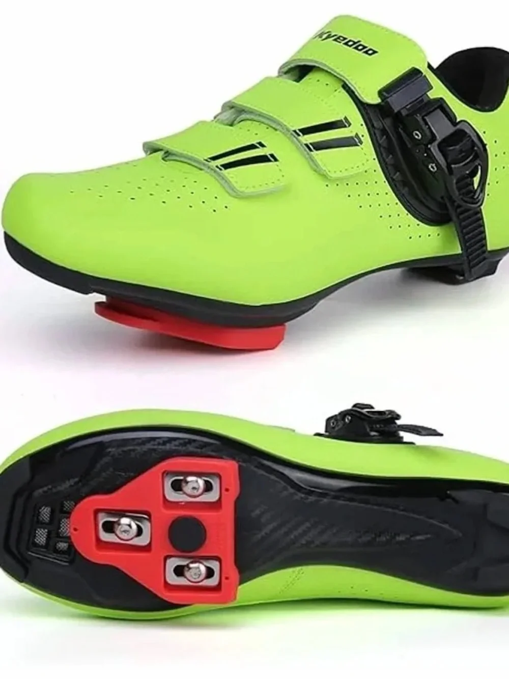 Kyedoo - Men's Delta Cleats Compatible Hook Loop Cycling Shoes size 38/6
